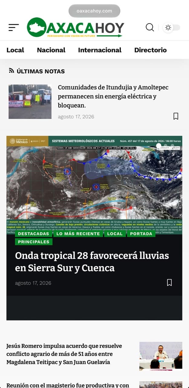 Portal de Noticias SEO Oaxaca Hoy