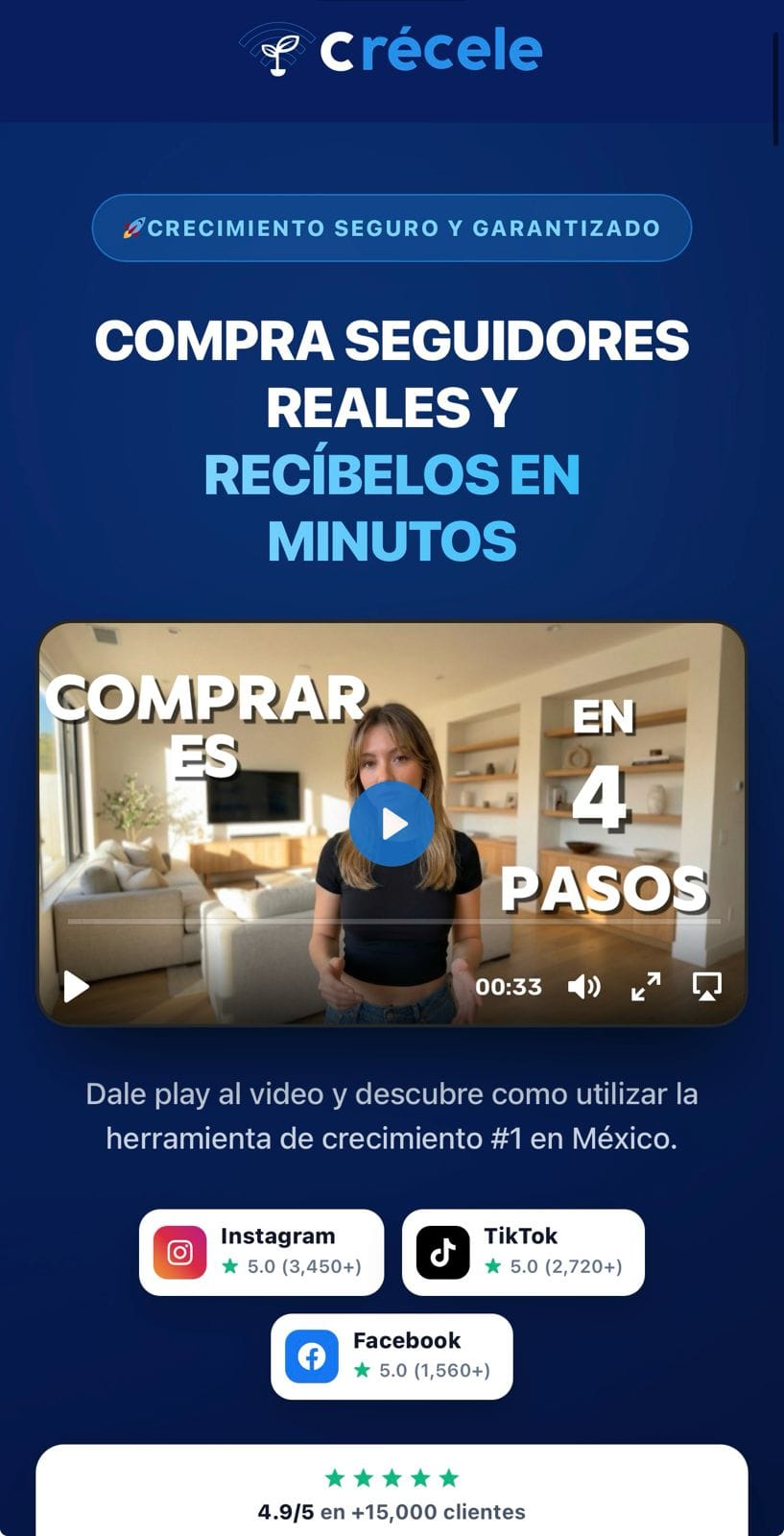 Plataforma de Consultoría Empresarial Crecele Tu