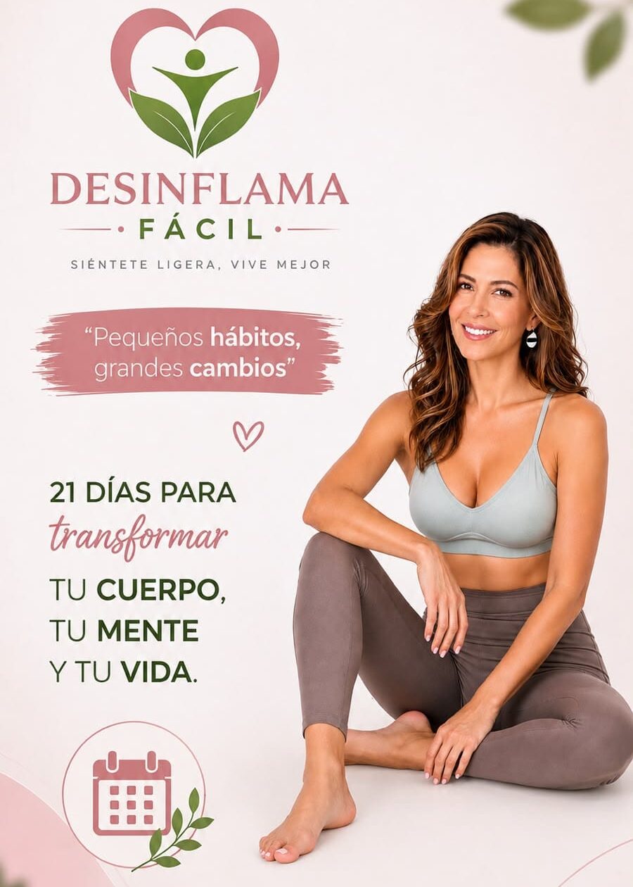 Desinflama tu cuerpo fácilmente